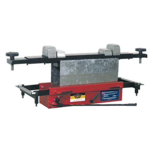 [SJBEX300] Sealey Jacking Beam 3 Tonne with Arm Extenders & Flat Roller Supports