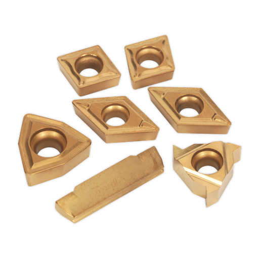 [SM3025CS6R] Sealey Tips for Lathe Turning Tool Set SM3025CS6