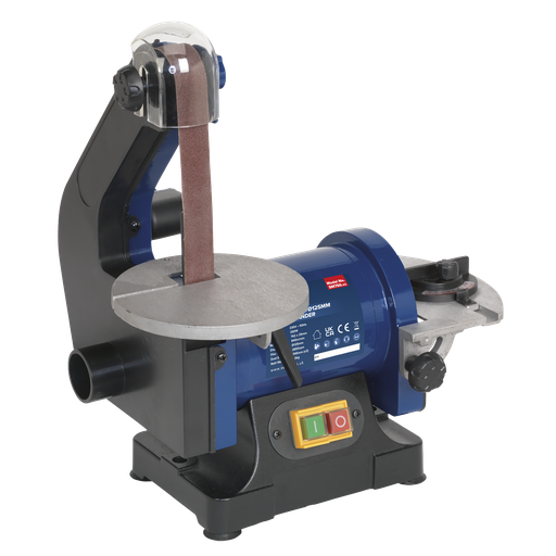 [SM750] Sealey 25 x 762mm Belt/125mm Disc Sander 250W/230V