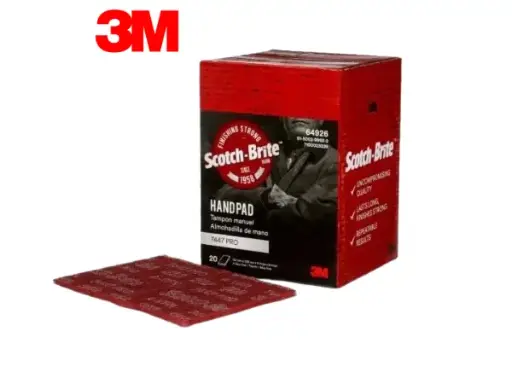 [MMM.05303] 3M Scotch-Brite Hand Pad 7447 158 mm x 224 mm,A VFN (Box 20)