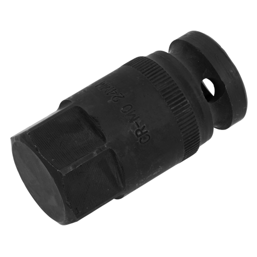 [SMC37] Sealey Motorcycle Wheel Nut Socket H24 1/2"Sq Drive