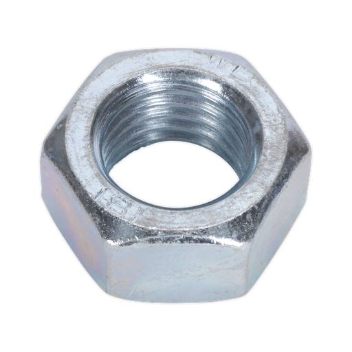 [SN24] Sealey Zinc Plated Steel Nut M24, DIN 934 - Pack of 5