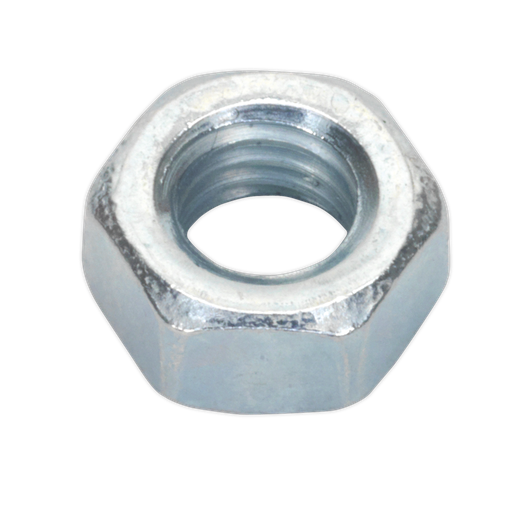 [SN5] Sealey Zinc Plated Steel Nut M5, DIN 934 - Pack of 100