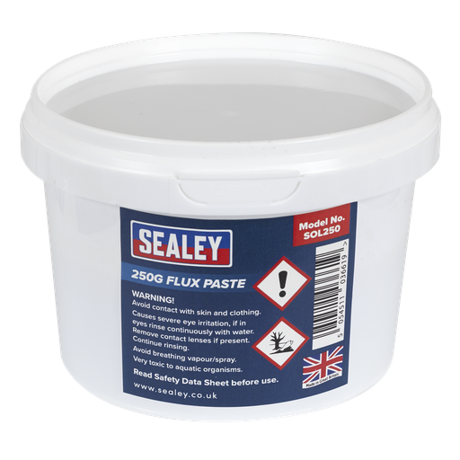 [SOL250] Sealey Flux Paste Tub 250g