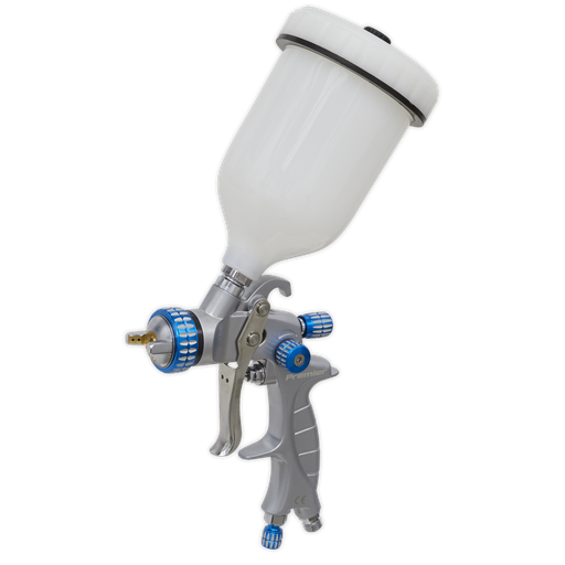 [SP01] Sealey Premier Professional SP Gravity Feed Spray Gun 1.4mm Set-Up