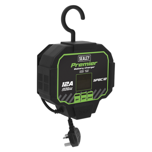[SPBC12] Sealey Premier Fully Automatic Battery Maintainer/Charger 12A