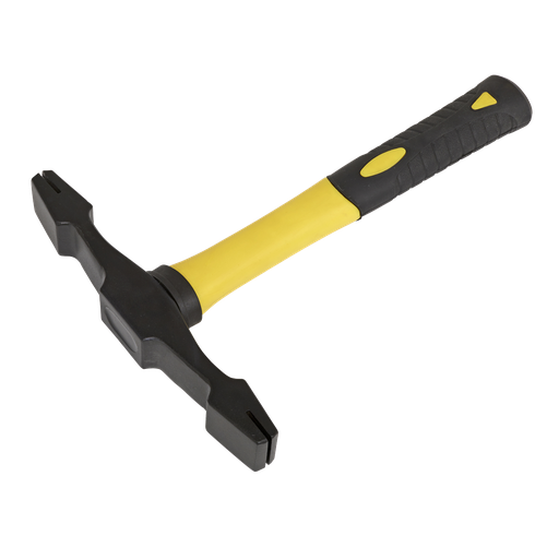 [SR707] Sealey Premier Double Ended Scutch Hammer with Fibreglass Handle