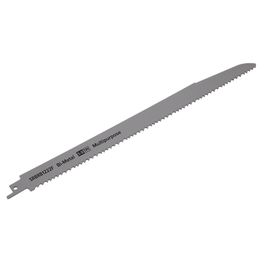 [SRBRB1222F] Sealey Multipurpose Reciprocating Saw Blade 300mm 5-8tpi - Pack of 5