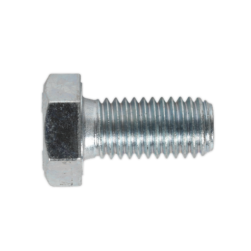 [SS1225] Sealey 8.8 Zinc Plated HT Setscrew M12 x 25mm, DIN 933 - Pack of 25