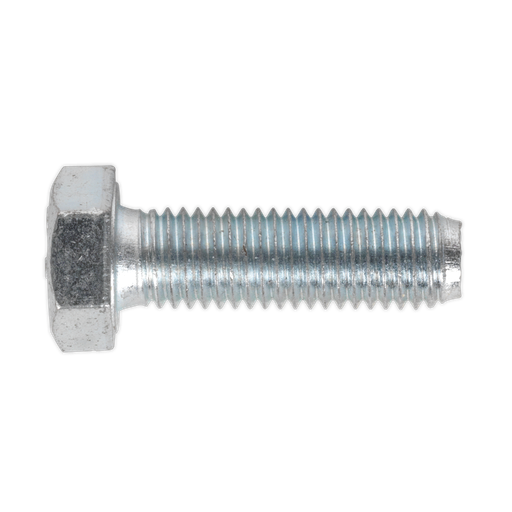 [SS1240] Sealey 8.8 Zinc Plated HT Setscrew M12 x 40mm, DIN 933 - Pack of 25