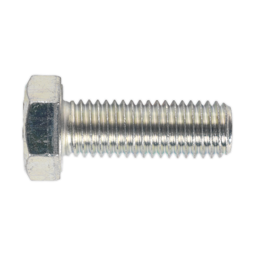 [SS1440] Sealey 8.8 Zinc Plated HT Setscrew M14 x 40mm, DIN 933 - Pack of