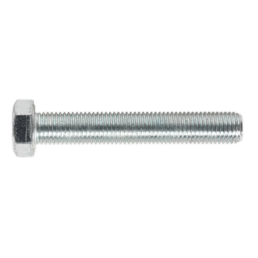 [SS16100] Sealey 8.8 Zinc Plated HT Setscrew M16 x 100mm, DIN 933 - Pack o