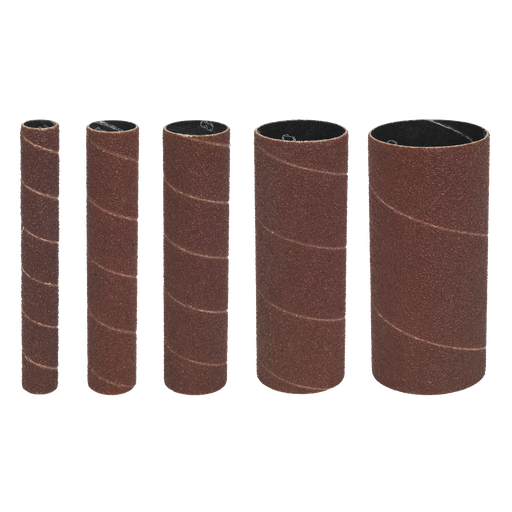 [SS5ASS] Sealey Assorted Sanding Sleeves 80 Grit - Pack of 5