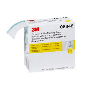 [MMM.06348] 3M 50.8mm Trim Masking Tape 10M Roll (15mm Strip Perforations) (