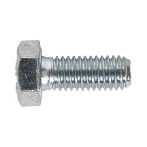 [SS820] Sealey 8.8 Zinc Plated HT Setscrew M8 x 20mm, DIN 933 - Pack of 50