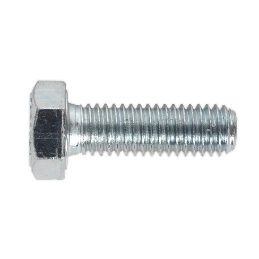 [SS825] Sealey 8.8 Zinc Plated HT Setscrew M8 x 25mm, DIN 933 - Pack of 50
