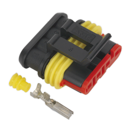 [SSC4F] Sealey 4-Way Superseal Female Connector - Pack of 3