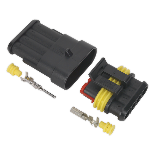 [SSC4MF] Sealey 4-Way Superseal Male & Female Connector