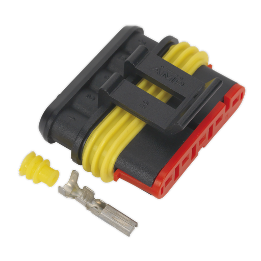 [SSC5F] Sealey 5-Way Superseal Female Connector - Pack of 3