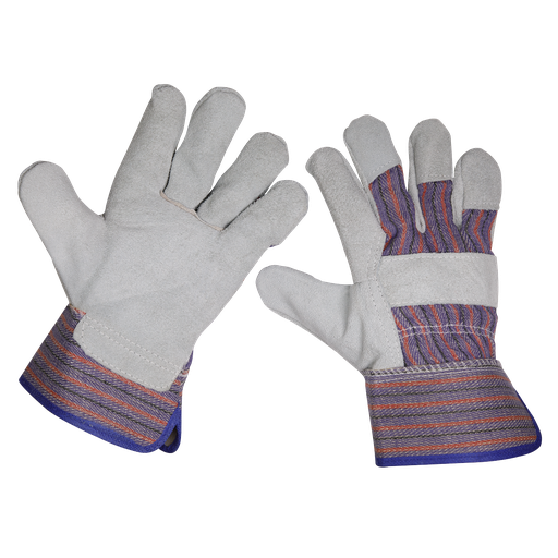 [SSP12/6] Sealey Worksafe® Rigger's Gloves - Pack of 6 Pairs