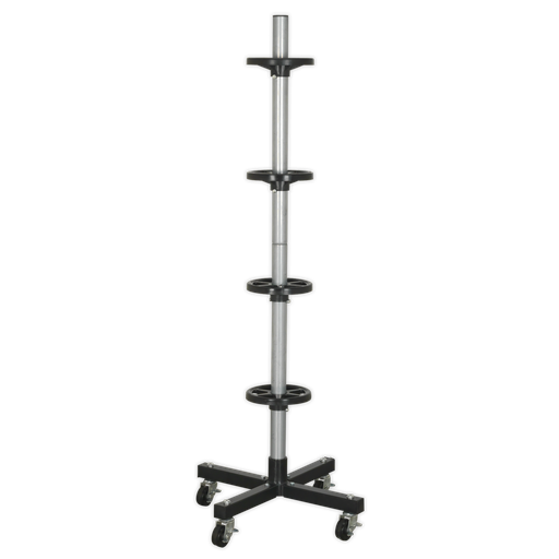 [STR004] Sealey Wheel Storage Trolley 100kg Capacity