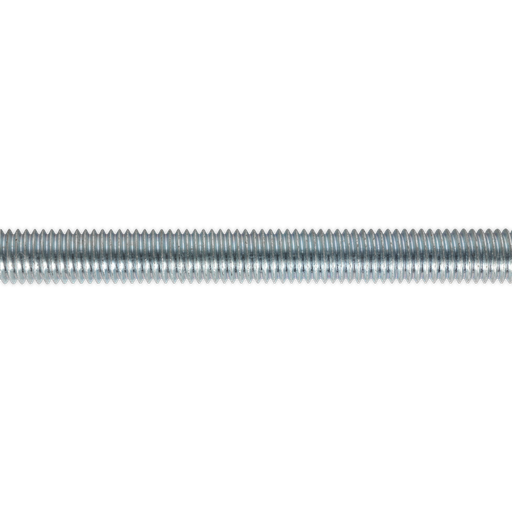 [STUD10] Sealey Zinc Plated Threaded Rod M10 x 1m - Pack of 5