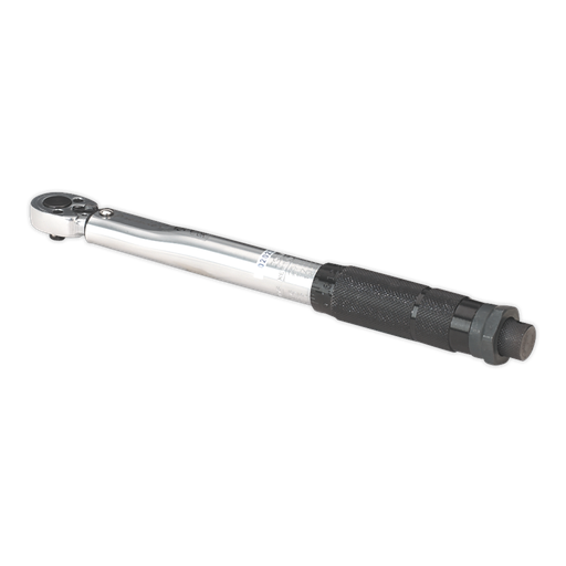 [STW101] Sealey Premier Calibrated Micrometer Style Torque Wrench 1/4"Sq Drive 5-25Nm