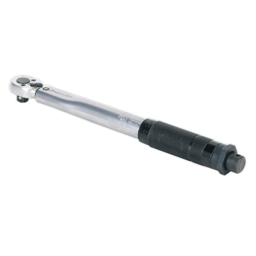 [STW1012] Sealey Premier Calibrated Micrometer Style Torque Wrench 3/8"Sq Drive 2-24Nm