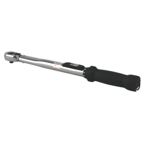 [STW200] Sealey Premier Calibrated Locking Micrometer Style Torque Wrench 3/8"Sq Drive10-110Nm