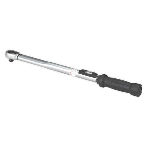 [STW201] Sealey Premier Calibrated Locking Micrometer Style Torque Wrench 1/2"Sq Drive 40-210Nm