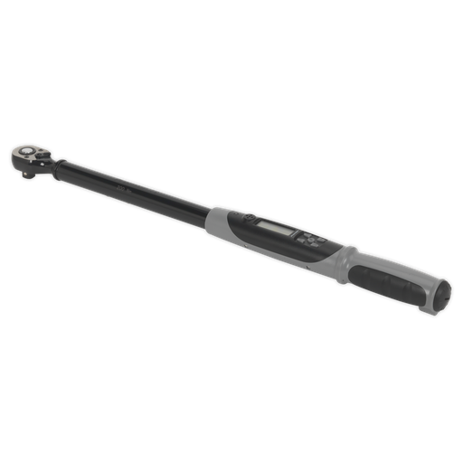 [STW306B] Sealey Premier Black Digital Torque Wrench with Angle Function 1/2"Sq Drive 20-200Nm