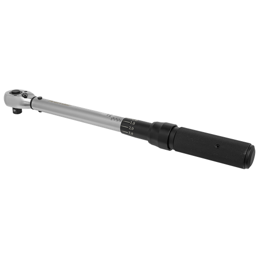 [STW400] Sealey Premier Micrometer Style Torque Wrench 1/2"Sq Drive 40-210Nm