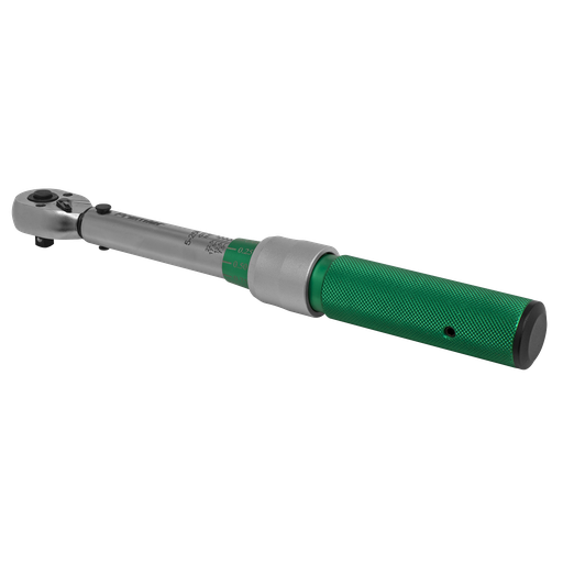 [STW901] Sealey Premier Calibrated Micrometer Torque Wrench 1/4"Sq Drive 5-25Nm