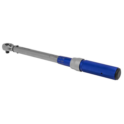 [STW903] Sealey Premier Calibrated Micrometer Torque Wrench 3/8"Sq Drive 20-120Nm