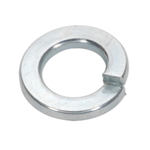 [SWM8] Sealey Zinc Plated Spring Washer M8, DIN 127B - Pack of 100