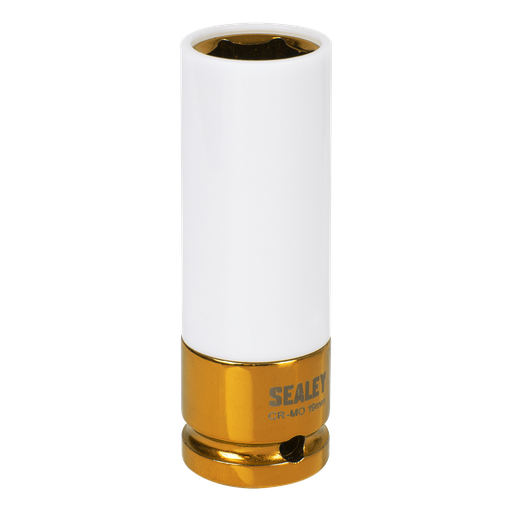 [SX03019] Sealey Alloy Wheel Impact Socket 1/2"Sq Drive 19mm