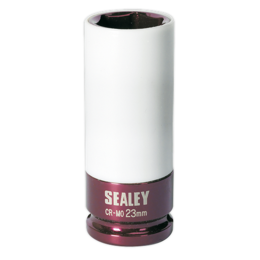 [SX03023] Sealey Alloy Wheel Impact Socket 1/2"Sq Drive 23mm