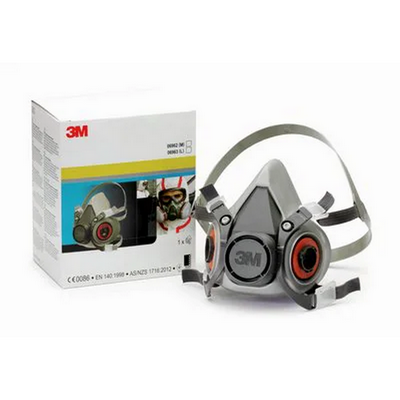 [MMM.06963] 3M Large Maintance Free Reusable Half Mask Face Piece Only 6000 
