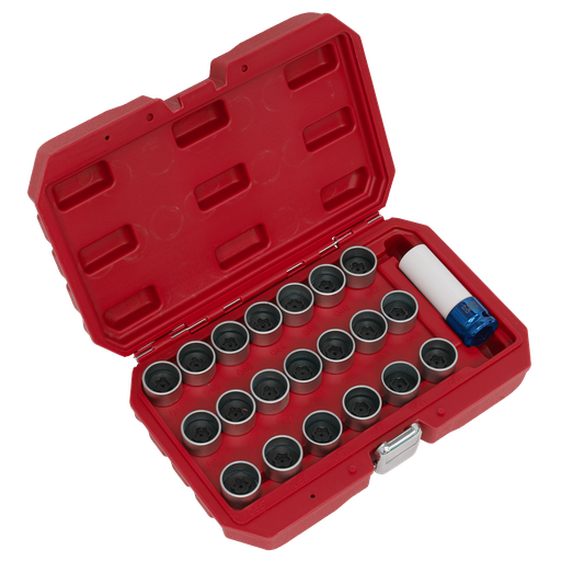 [SX217] Sealey Locking Wheel Nut Key Set for BMW 21pc