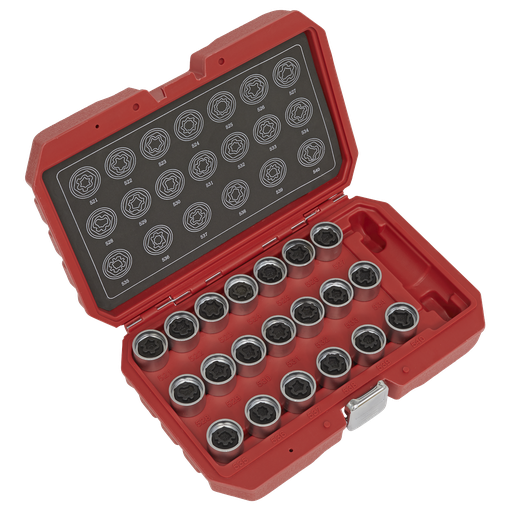 [SX219] Sealey Locking Wheel Nut Key Set for VAG 20pc