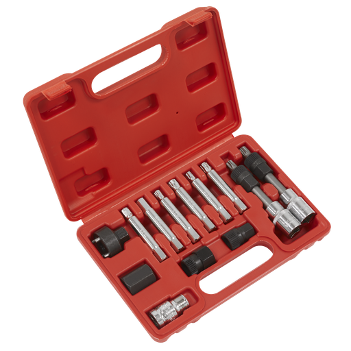[SX401] Sealey Alternator Freewheel Removal Set 13pc