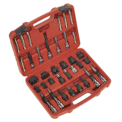 [SX404] Sealey Alternator Freewheel Pulley Removal Set 35pc