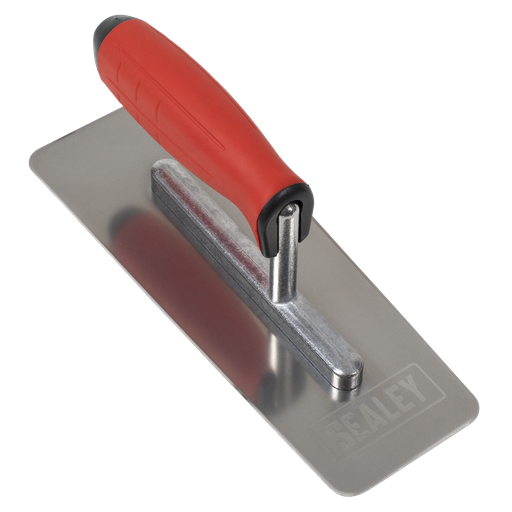 [T8012] Sealey Stainless Steel Venetian Trowel with Rubber Handle 240mm