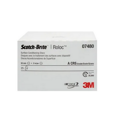[MMM.07480] 3M 50mm Coarse Scotch Brite Brown Roloc Surface Conditioning Dis
