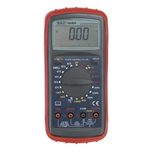 [TA101] 12-Function Digital Automotive Multimeter