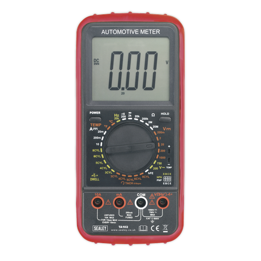 [TA102] Sealey 11-Function Digital Automotive Multimeter