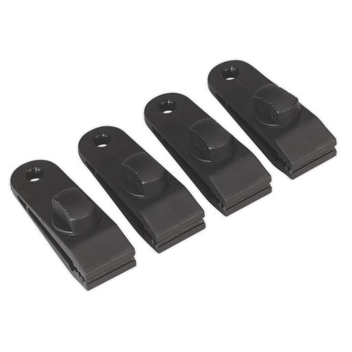 [TARP4] Sealey Tarpaulin Clip - Pack of 4
