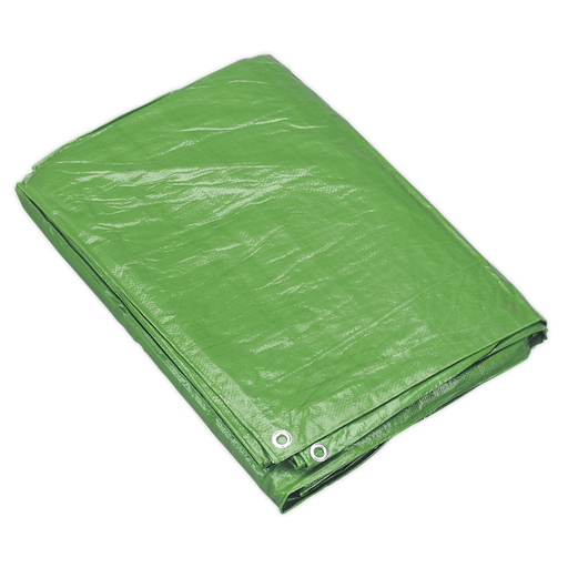 [TARP68G] Sealey Tarpaulin 1.73 x 2.31m - Green