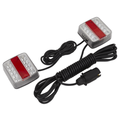 [TB18LEDMAG] Sealey Rear Lighting Set Magnetic LED 12V