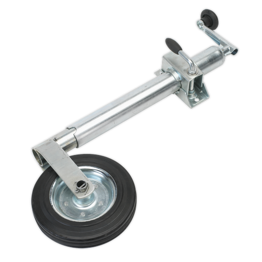 [TB37] Jockey Wheel & Clamp 50mm - 200mm Solid Wheel